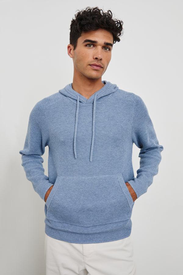 Rails Matador Hoodie Light Blue Heather