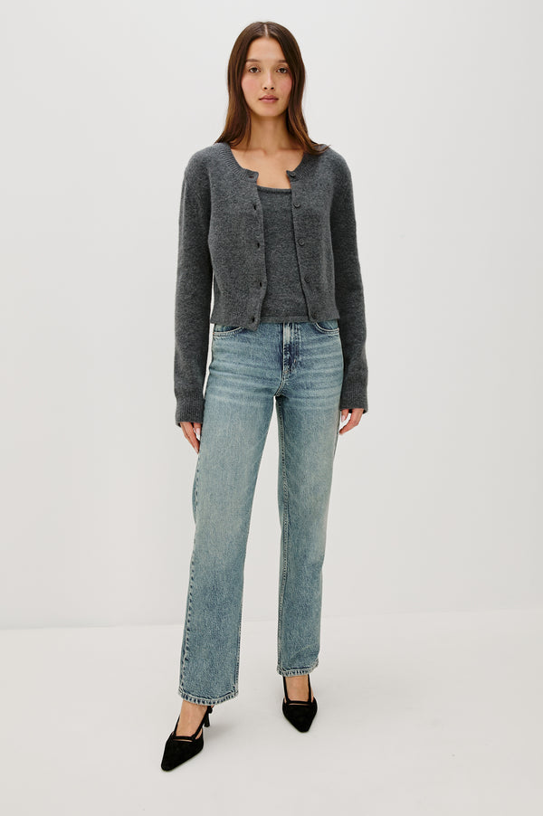 Rails Matilda Cardigan Charcoal