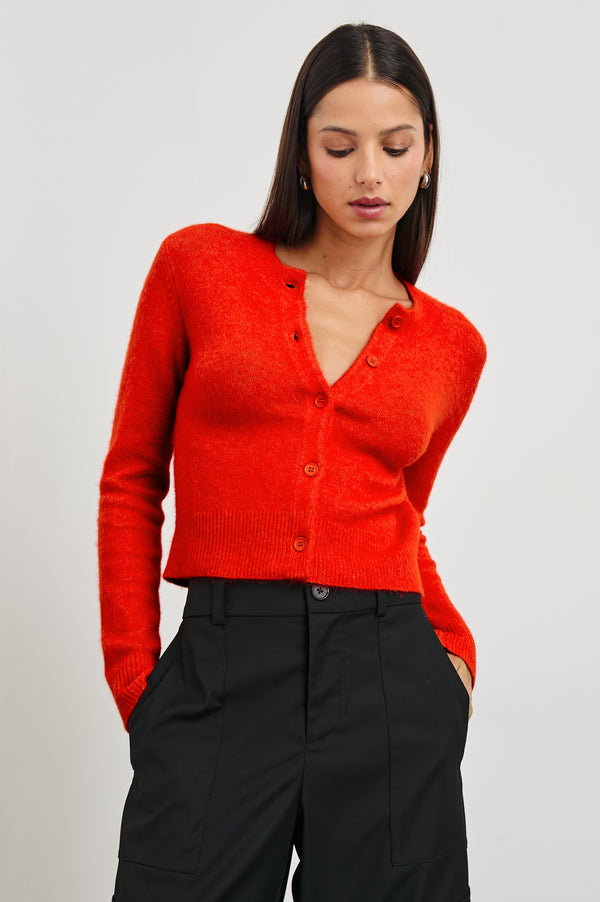 Rails Matilda Cardigan Cherry