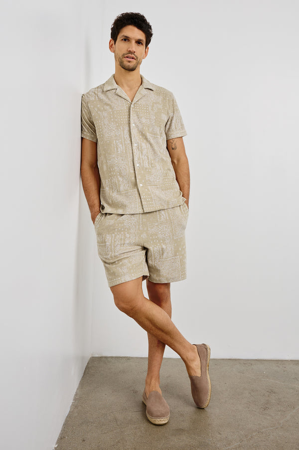 Rails Maverick Shirt Bandana Craft Paper