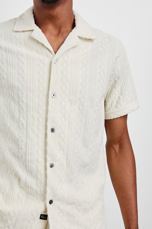 rails Maverick shirt Ecru