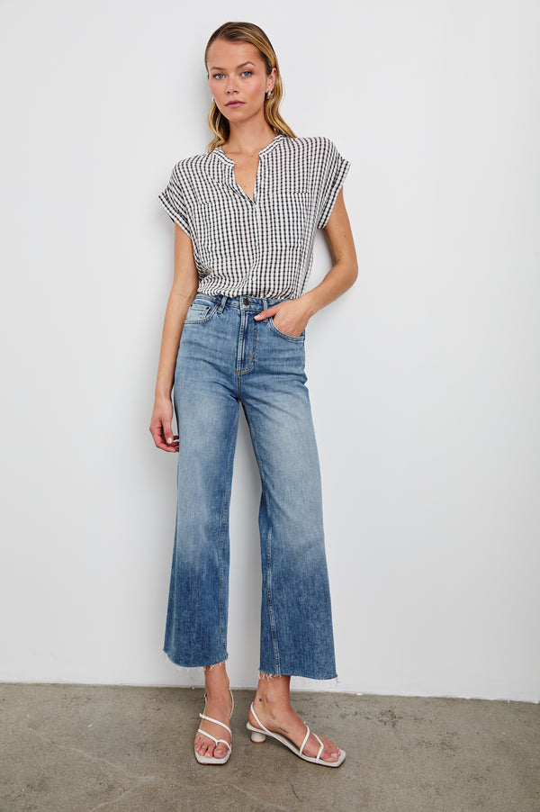 Rails Mel Shirt Black Gingham