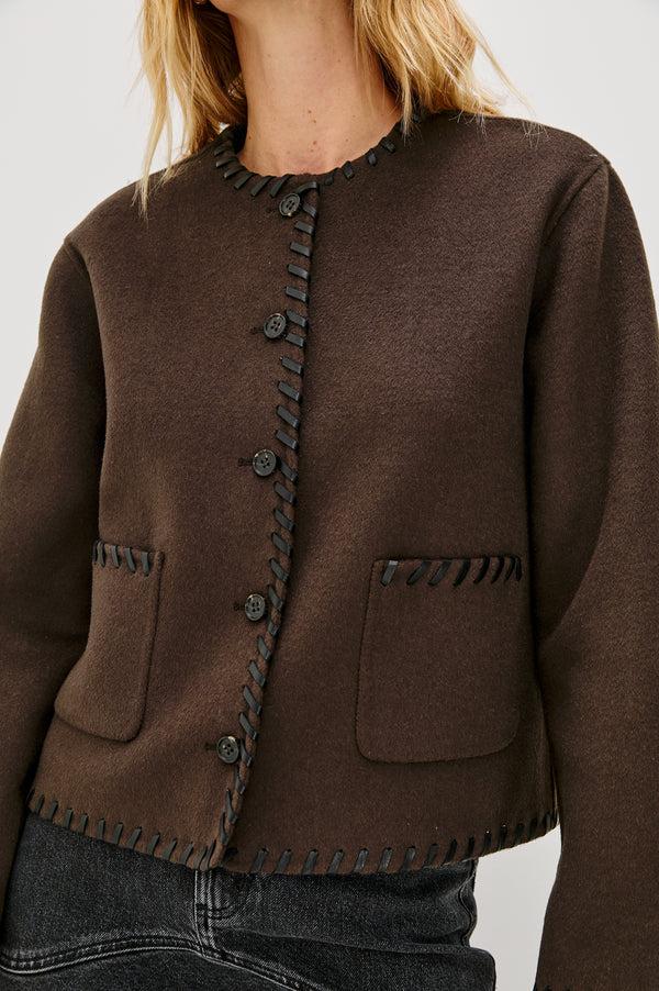 rails Melanie jacket Dark Brown