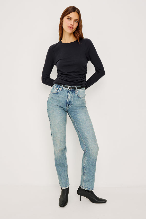 Rails Melle Top Black