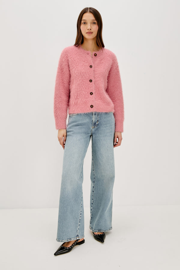 Rails Melo Cardigan Heather Pink