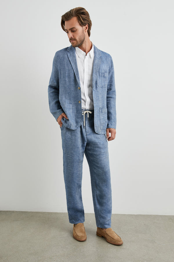 Rails Mercer Pant Blue Mirage