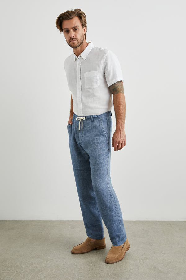 Rails Mercer Pant Blue Mirage