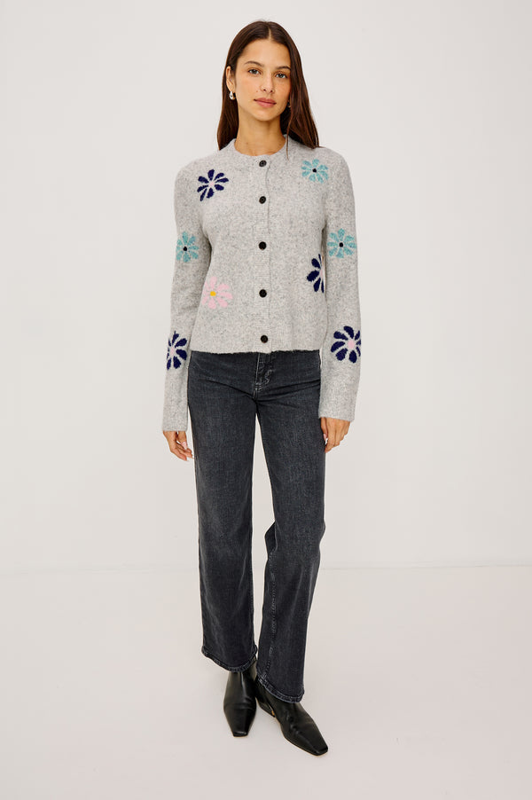 Rails Millie Cardigan Grey Multi