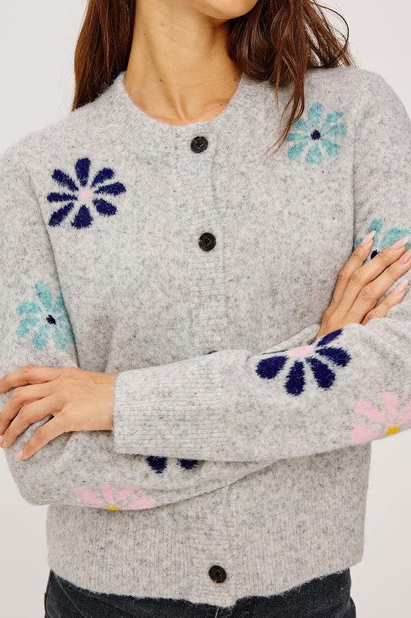 rails Millie cardigan Grey Multi