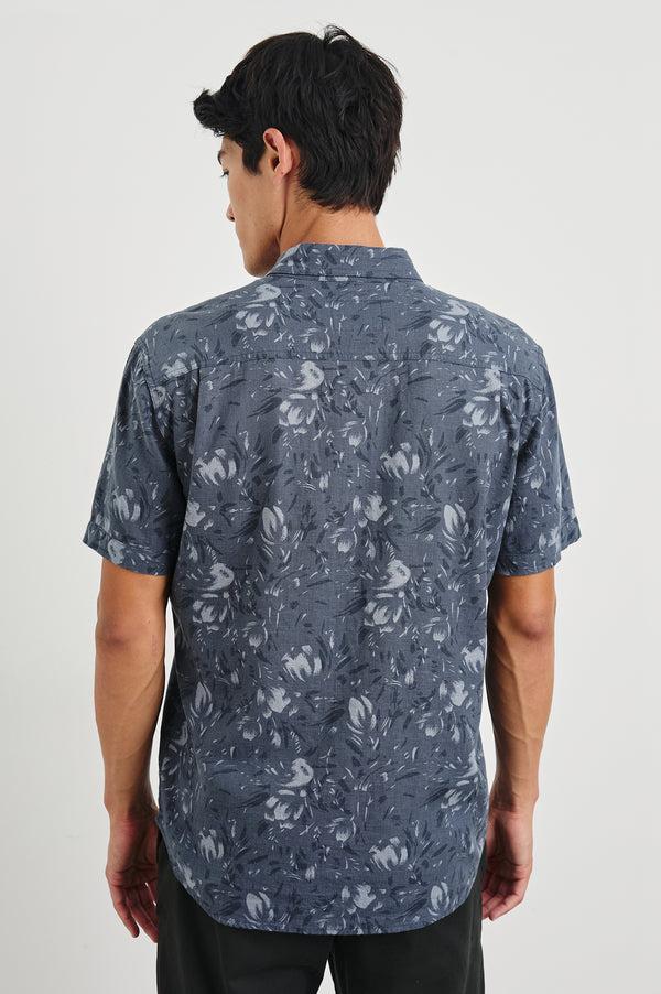 Rails Monaco Shirt Navy Floral Brush