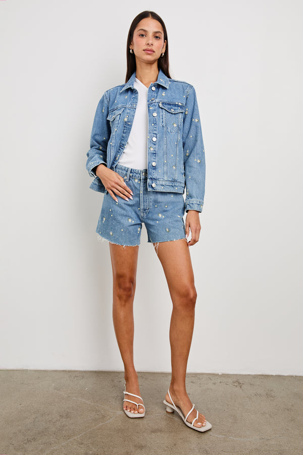 Rails Mulholland Jacket Indigo Floral