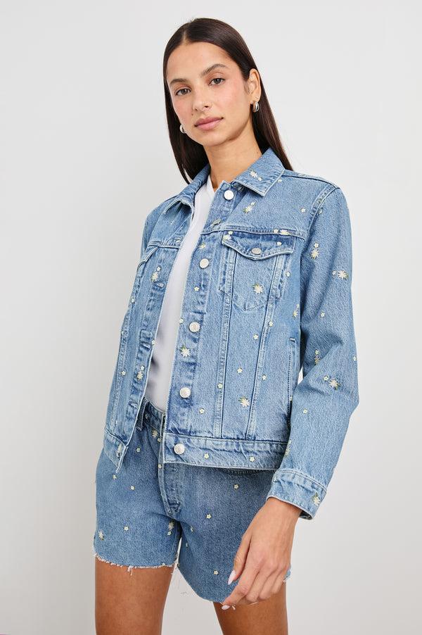Rails Mulholland Jacket Indigo Floral
