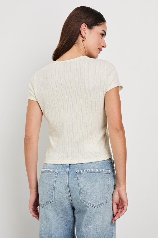 Rails Muse Top Ivory