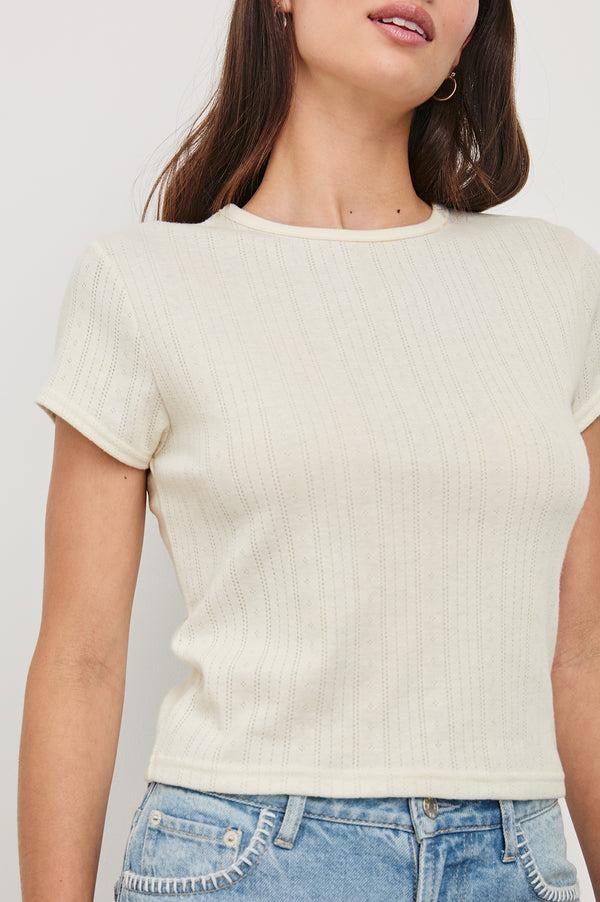 rails Muse top Ivory