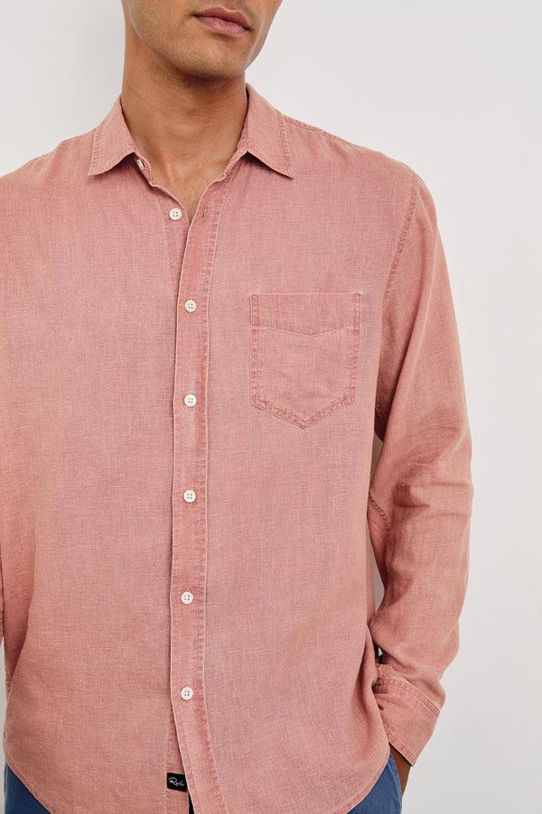 rails Mykonos shirt Desert Rose
