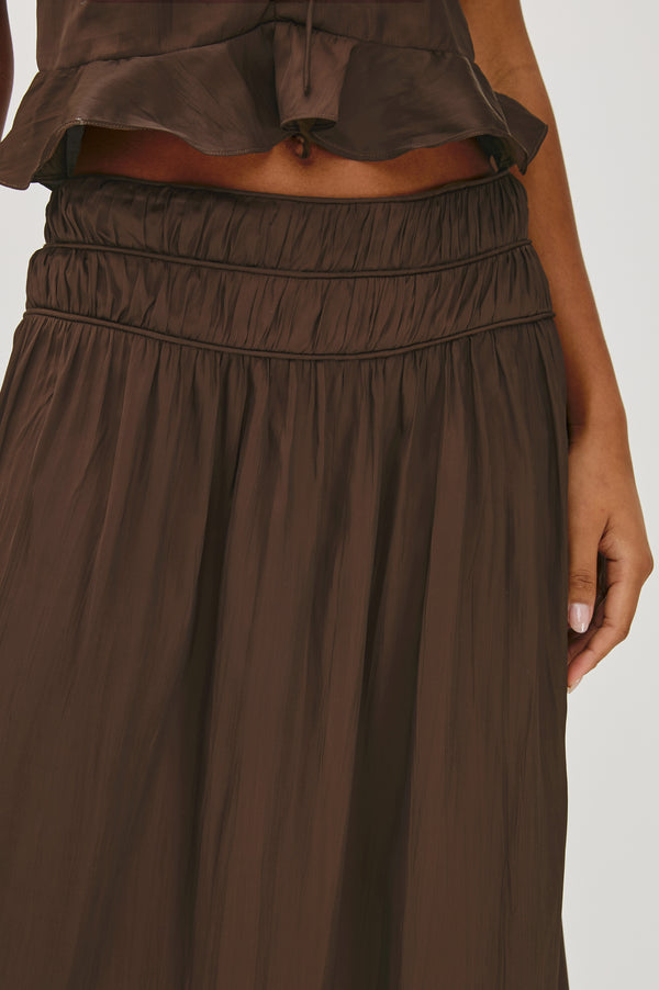 rails Nara skirt Espresso