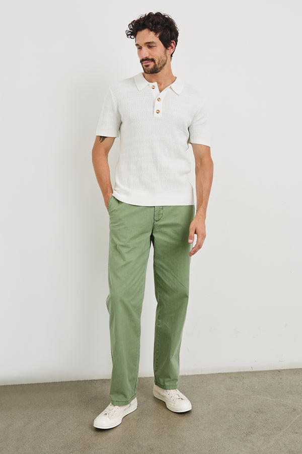 Rails Nathan Polo Shirt White