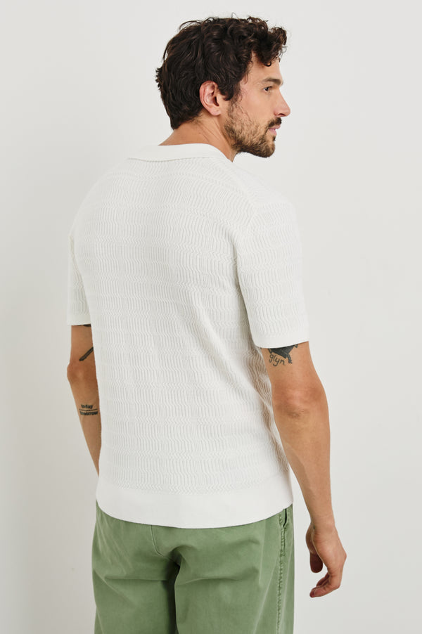 Rails Nathan Polo Shirt White