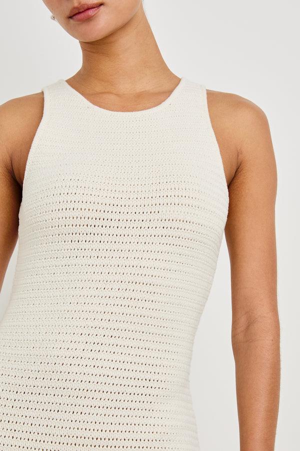 rails Nia dress Ecru