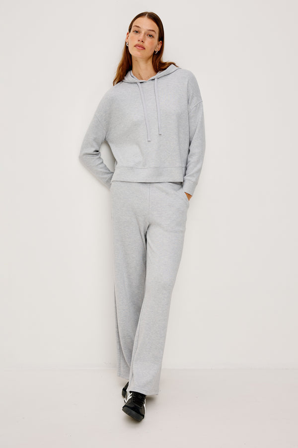 Rails Nico Sweatshirt Heather Grey Brushed