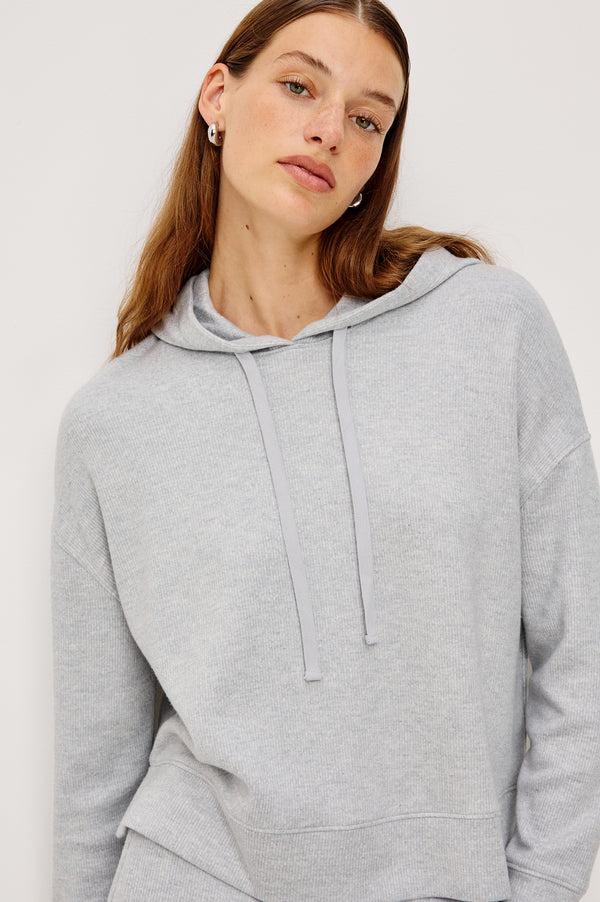 rails Nico sweatshirt Heather Grey Brushed