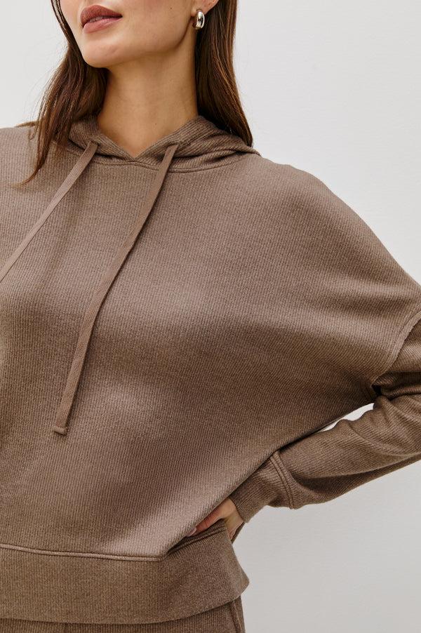 rails Nico sweatshirt Heather Latte
