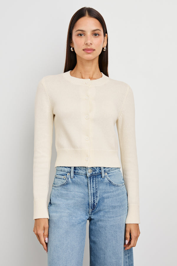 Rails Norah Cardigan Ivory