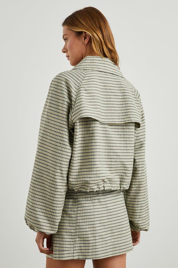 Rails North Jacket Sage Mini Check