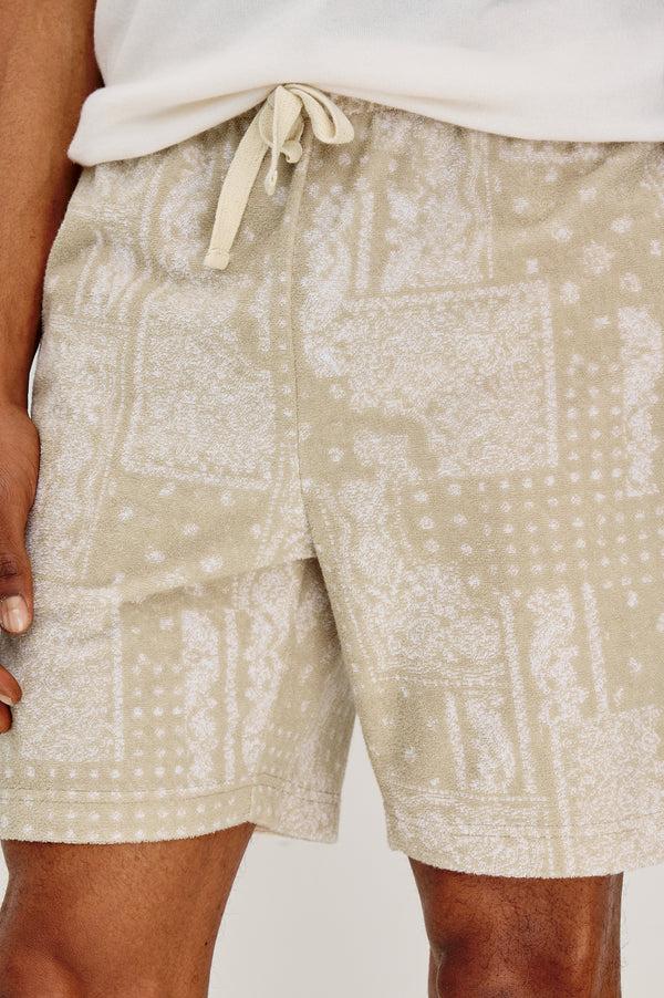 rails Nova short Bandana Craft Paper