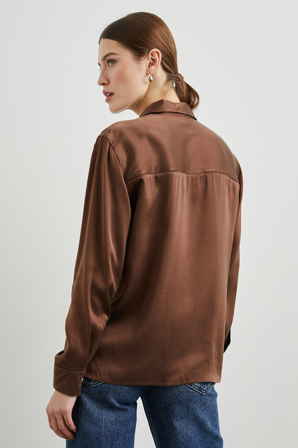 Rails Oak Shirt Espresso
