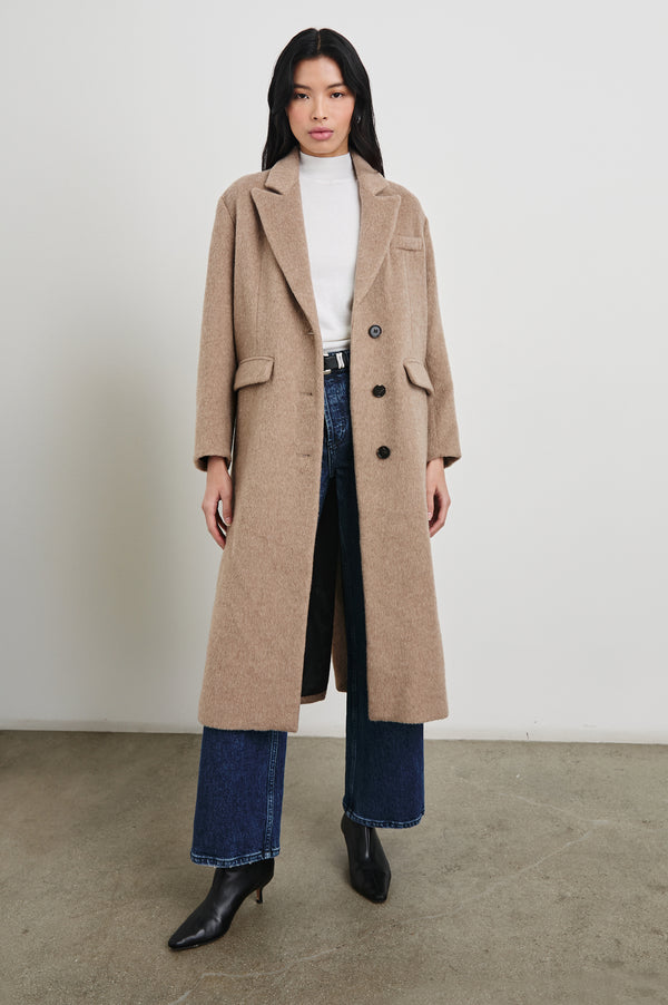 Rails Opera Coat Heather Latte