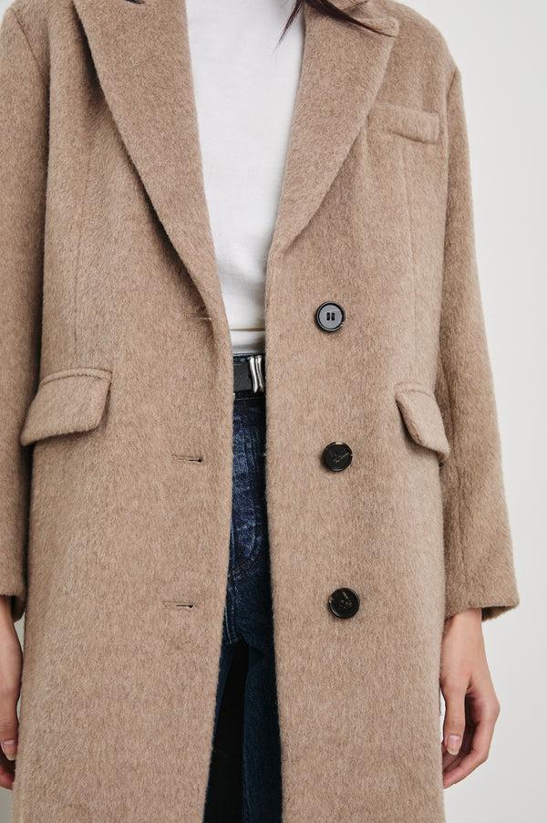 rails Opera coat Heather Latte