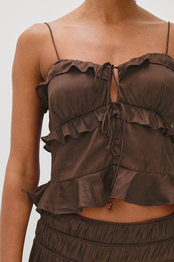 rails Ortona top Espresso