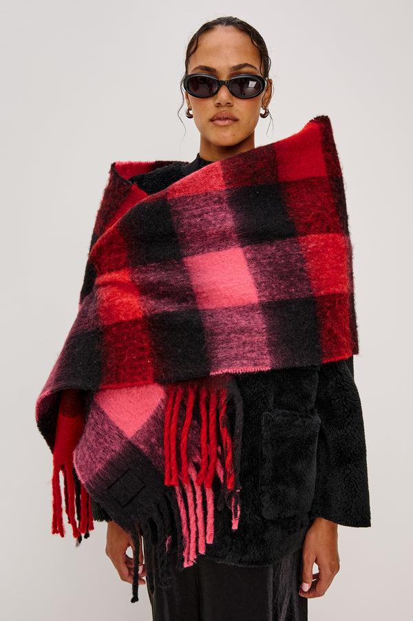 rails Oslo scarf Scarlet Onyx Pink