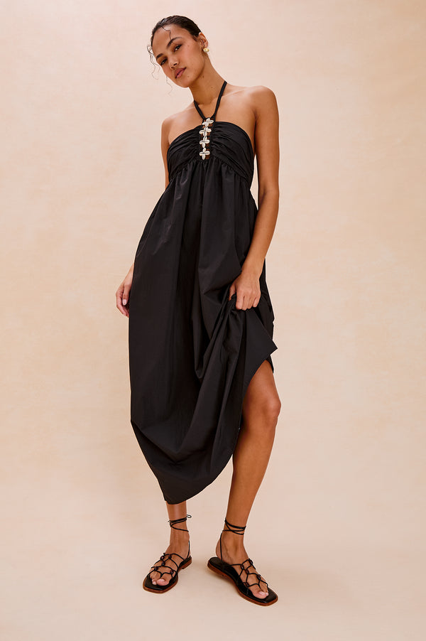 Rails Palazzo Dress Black