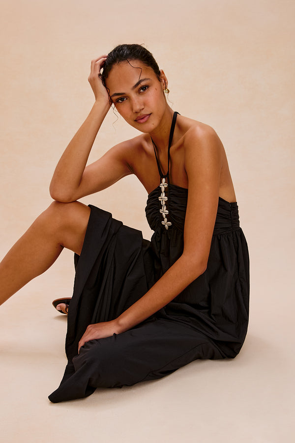 Rails Palazzo Dress Black