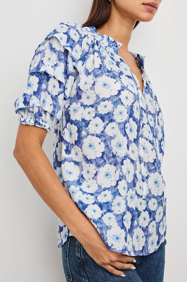 rails Paris top Blue Floral
