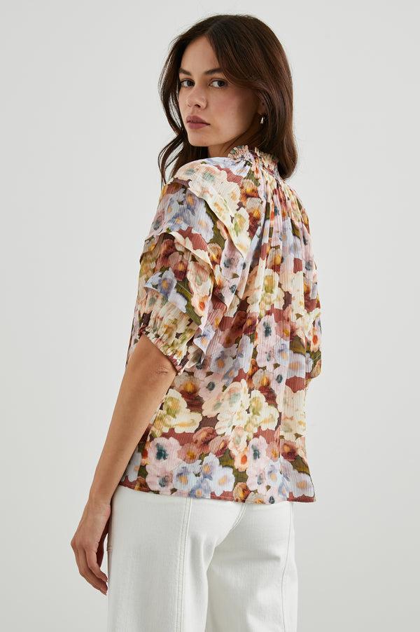 Rails Paris Top Painted Floral