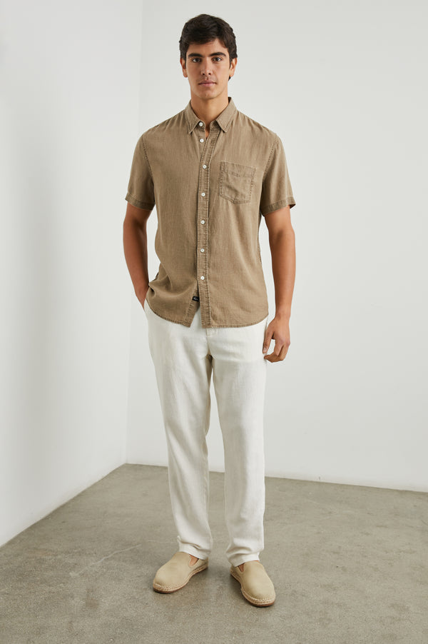 Rails Paros Shirt Ashwagandha