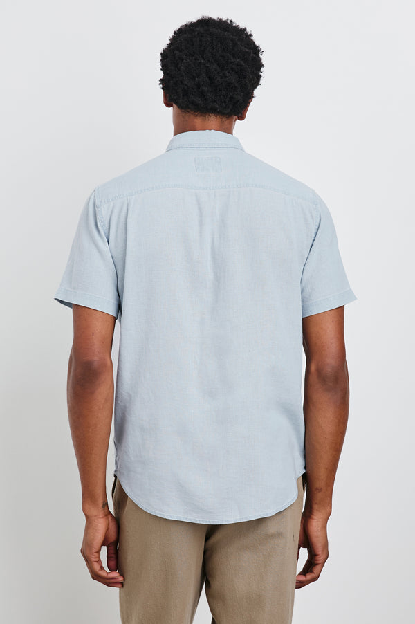 Rails Paros Shirt Blue Lagoon