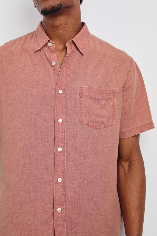 rails Paros shirt Desert Rose