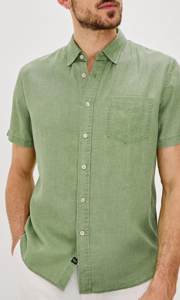 rails Paros shirt Matcha