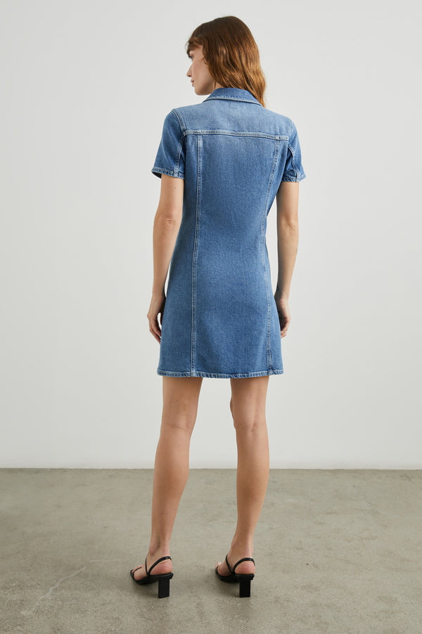 Rails Pasadena Dress Cadet Blue