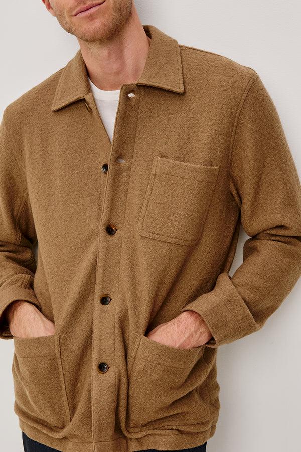 rails Pascal jacket Light Brown Boucle