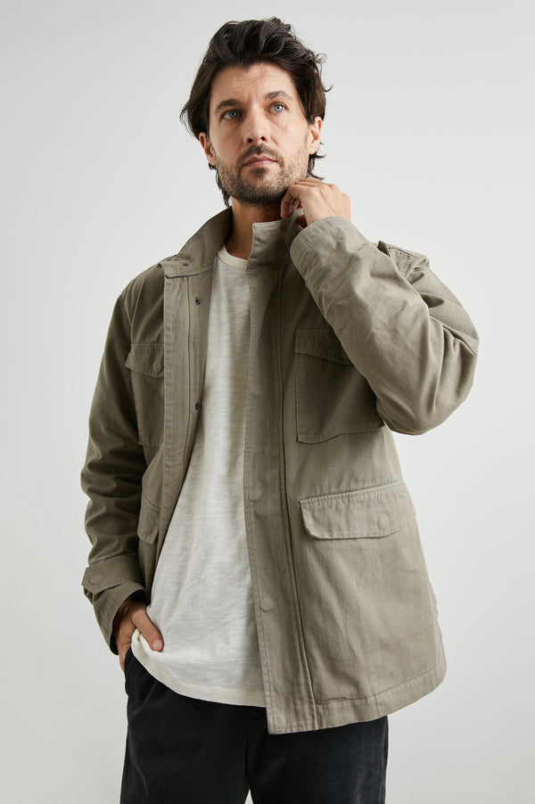 rails Paulsen jacket Sage