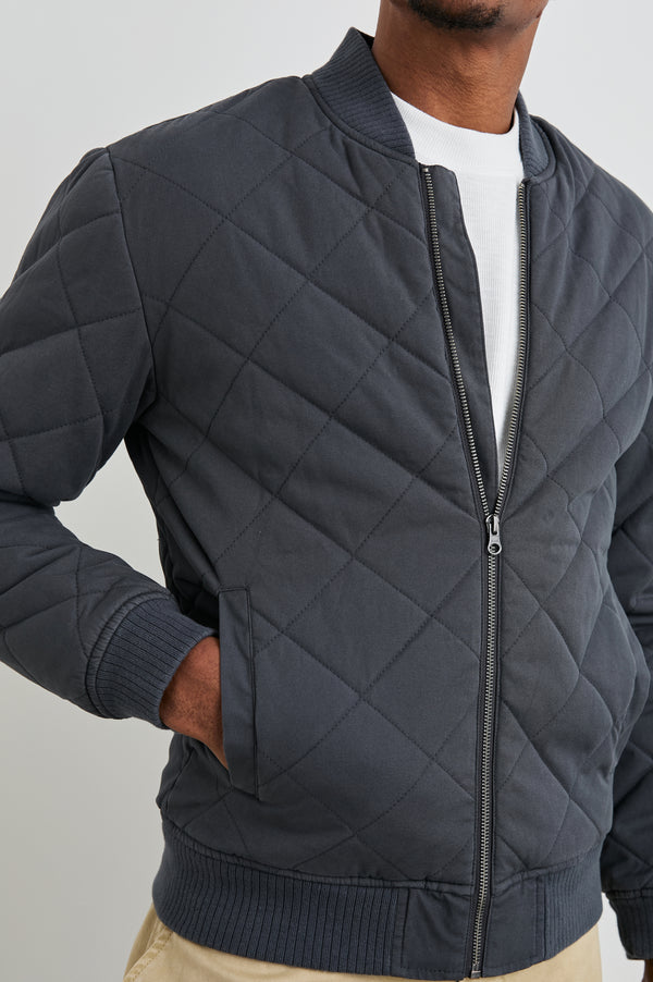 rails Peninsula jacket Obsidian