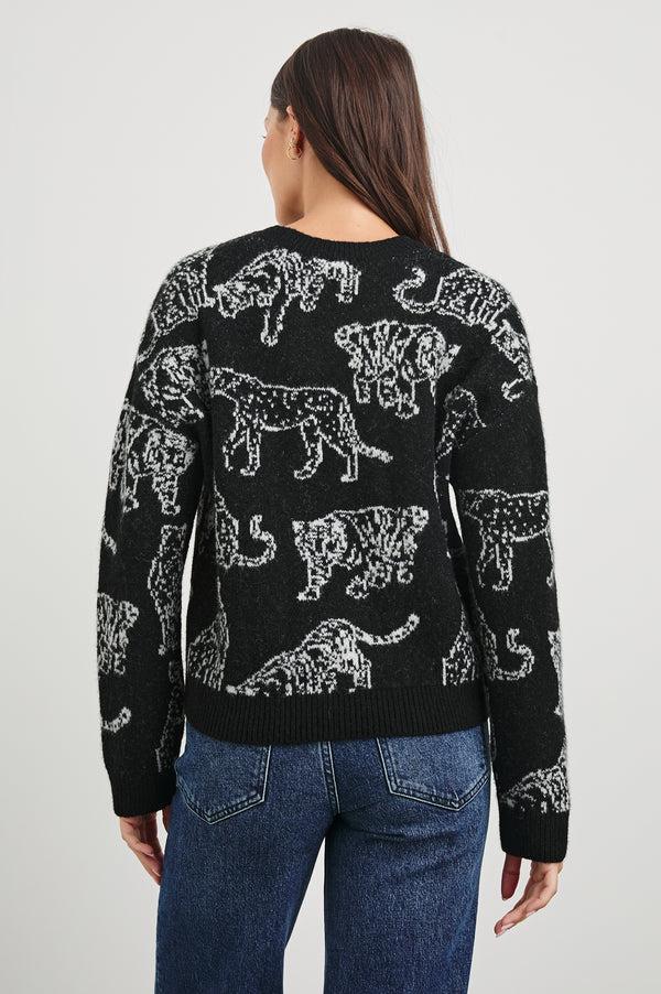 Rails Perci Sweater Charcoal Cats