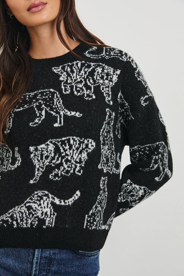 rails Perci sweater Charcoal Cats