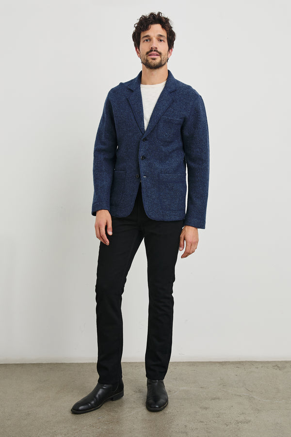 Rails Pierre Blazer Blue Melange