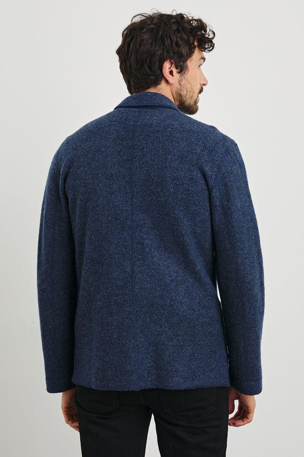 Rails Pierre Blazer Blue Melange